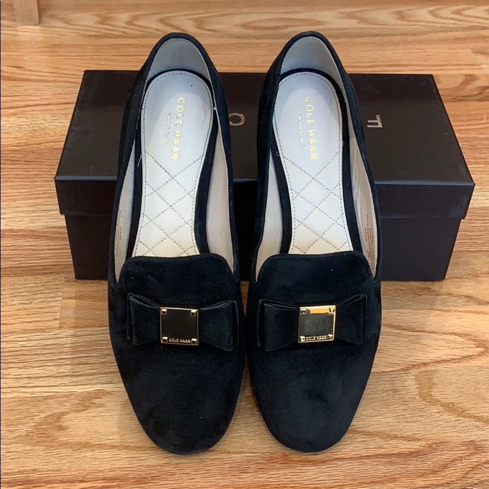 Cole Haan Grand OS suede flats
